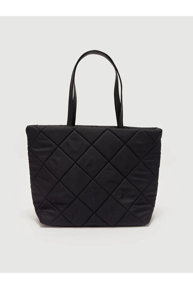 LCW ACCESSORIES Kapitone Desenli Kadın Tote Çanta - 4
