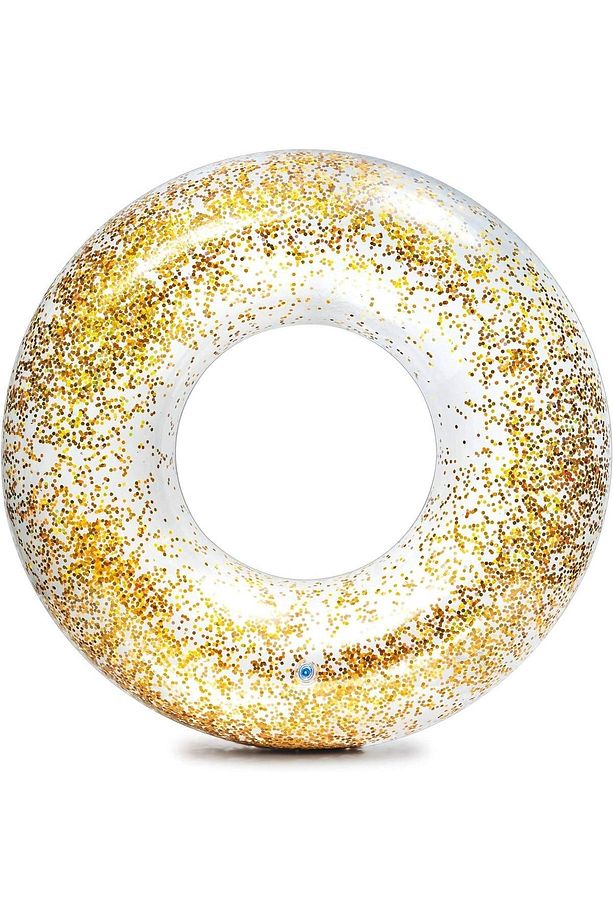 Jumbo Simit Simli - Şişme Simli Simit - Simli Deniz Simidi - Simli Parlak Simit -Simli Simit 119 Cm. - 8