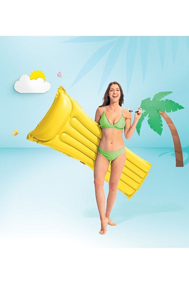 183x69 cm Sea Mattress - Solid Color, Pool Mattress, Inflatable Sea Mattress and Inflatable Mattress