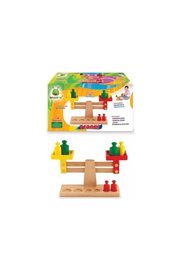 Educational Wooden Scale