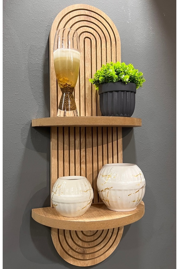 Semplice Boho Duvar Rafı - 5