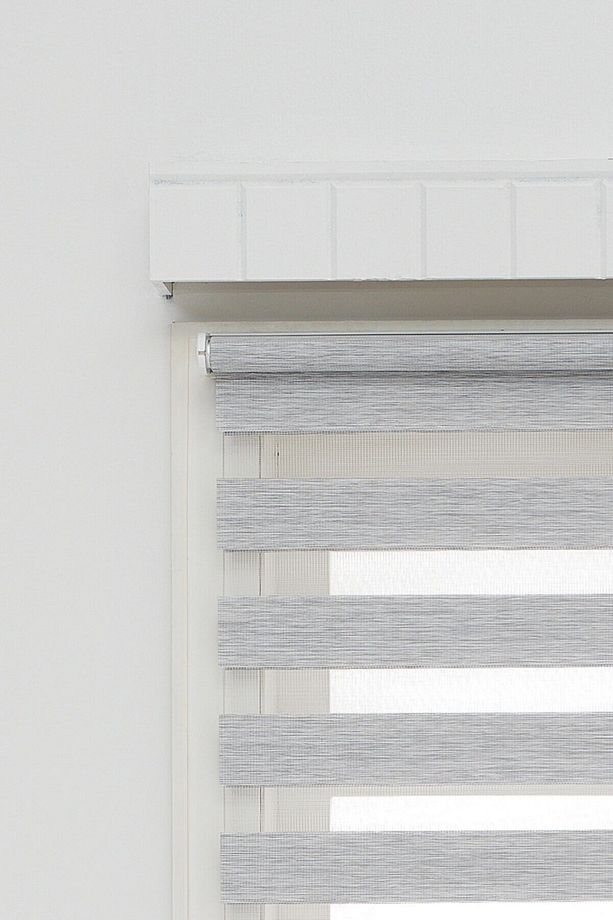 Bambu Raks Açık Gri Zebra Perde - 4