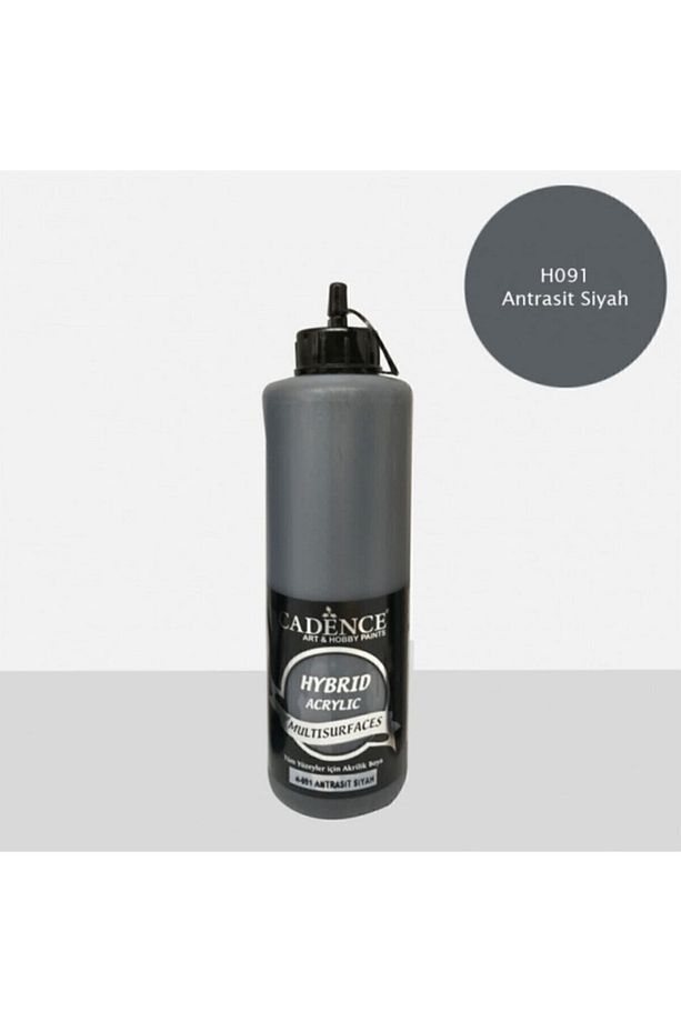 Hybrıd Akrilk Multısurfaces H-091 Antrasit Siyah 500ml - 1