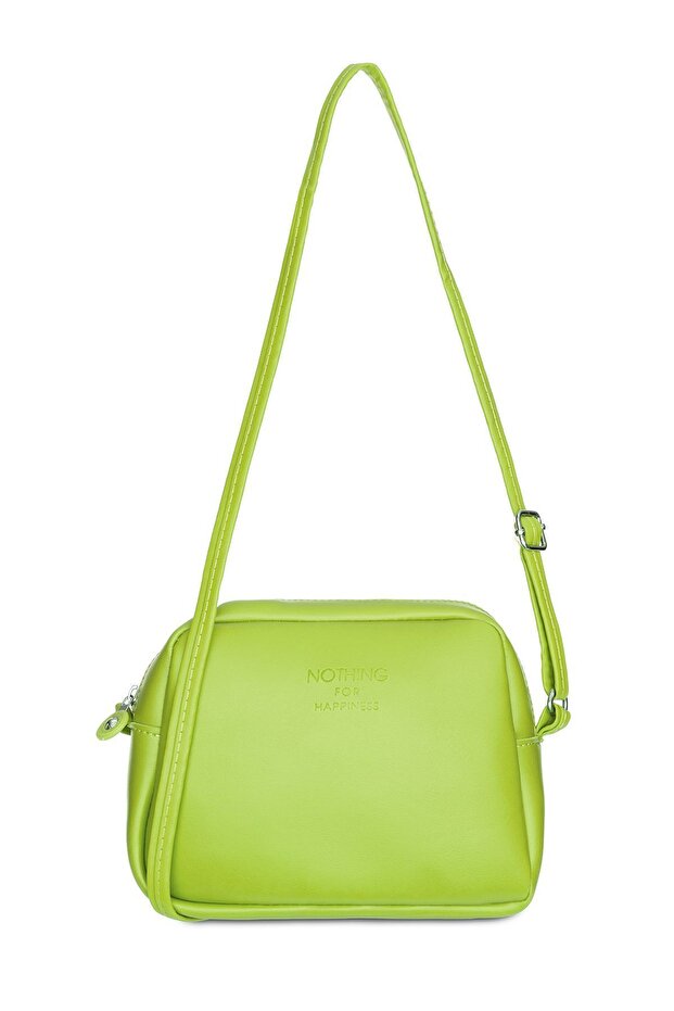 Women's Mini Urban Cross Strap Zippered Adjustable Strap Model Handbag and Shoulder Bag