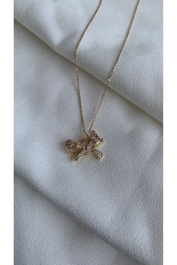 ÇELİK KURDELE KOLYE - 4