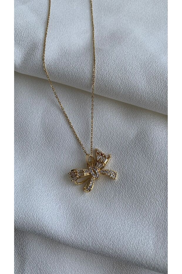 ÇELİK KURDELE KOLYE - 1