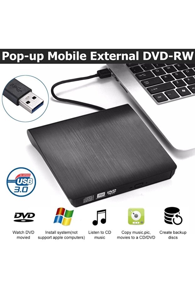 Pop Up External Usb 3.0 Optik Sürücü - 1