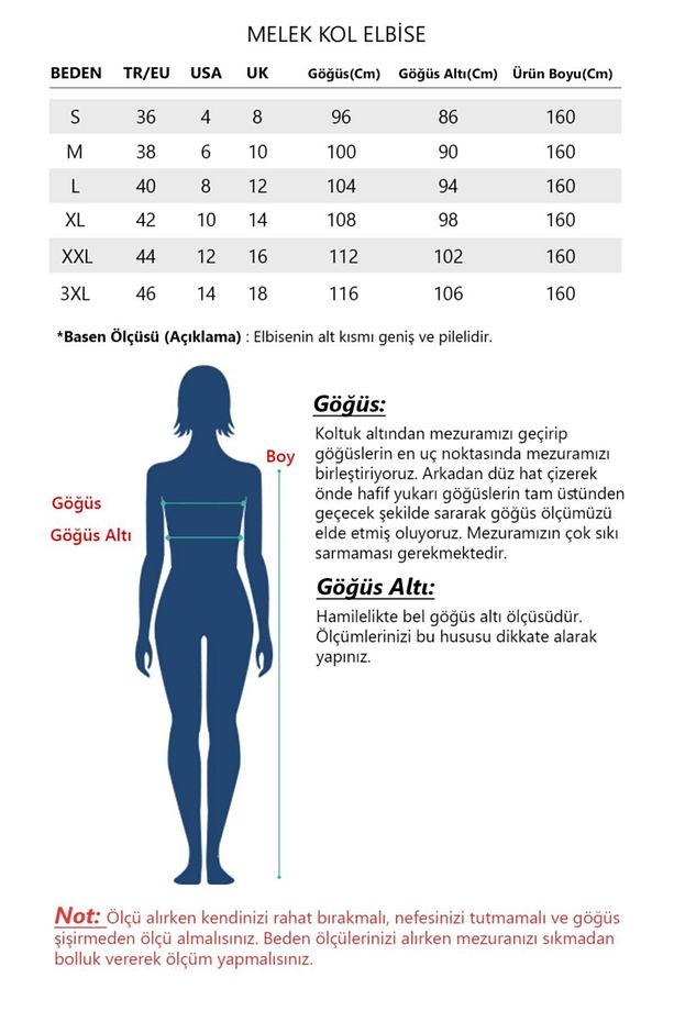 Melek Kol Hamile Elbisesi Bebe Mavi - 8