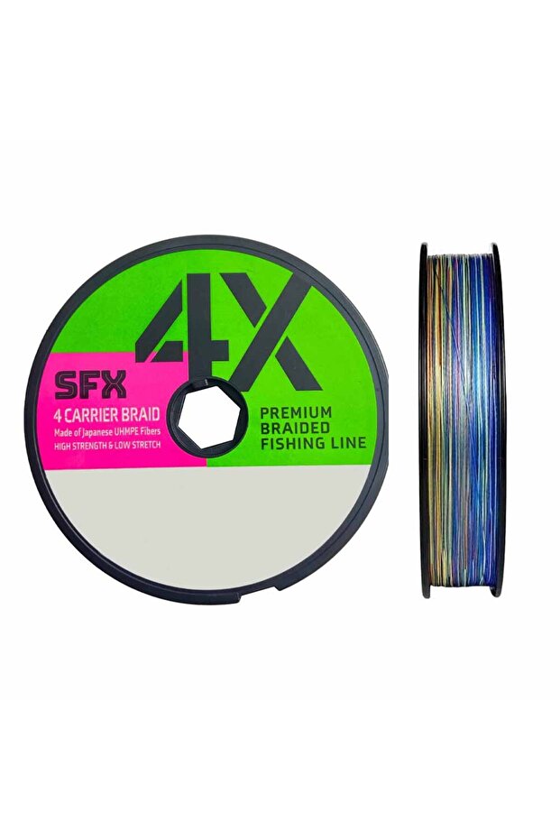 4X Carrier Fishing Line Multicolor 0.205mm - 100m - 11.5kg