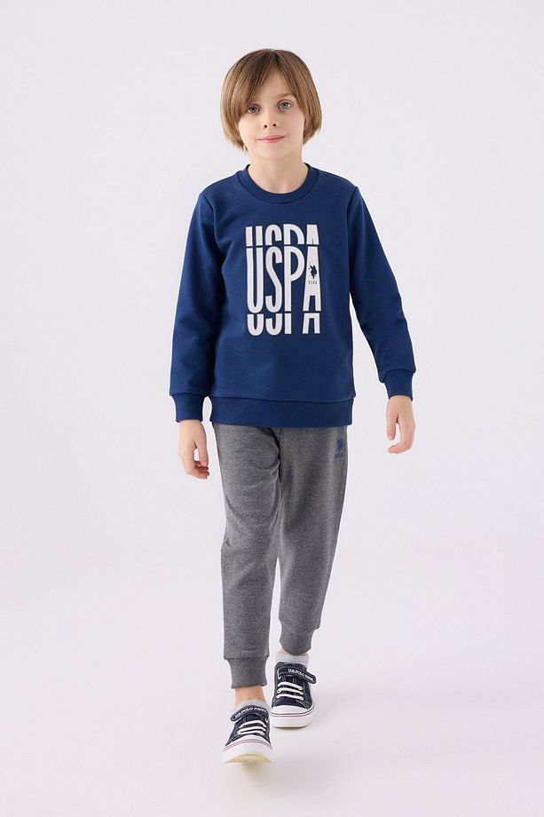 Erkek Çocuk Lisanslı Original Pattern Alt Üst Eşofman Takımı - 1