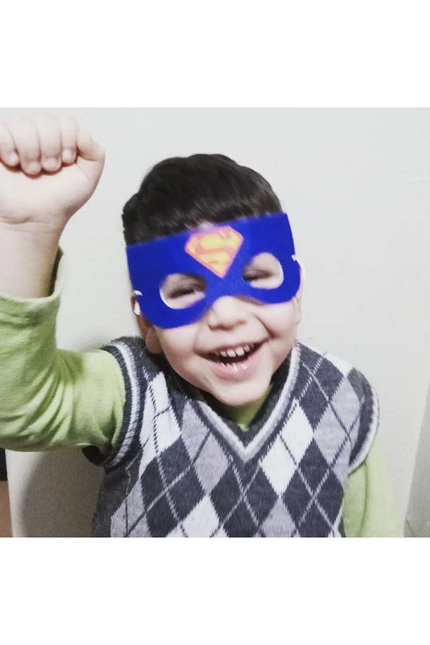 Figür Karakter Maske 6 Lı, Örümcek Adam, Batman, Hulk, Superman,kaptan Amerika, Demir Adam - 6