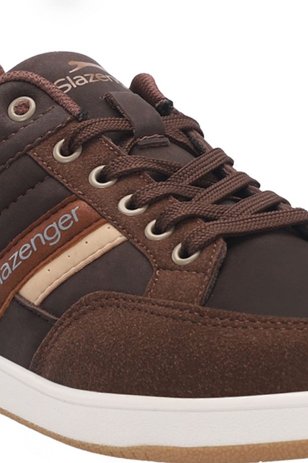 LESSON Erkek Sneaker Ayakkabı Kahve - 4