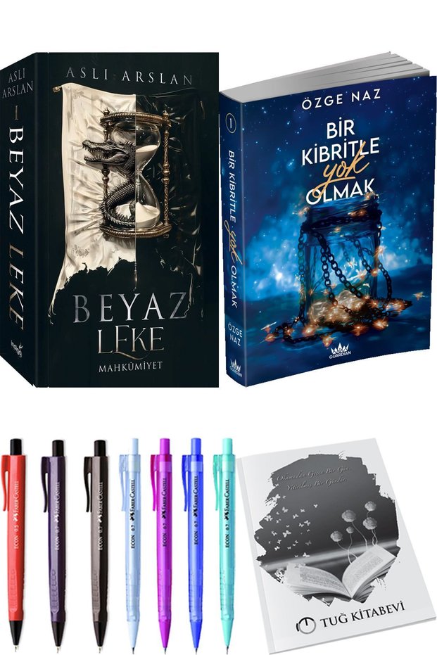 Bir Kibritle Yok Olmak Özge Naz ve Beyaz Leke Mahkumiyet Aslı Arslan 2li + Hediyeli