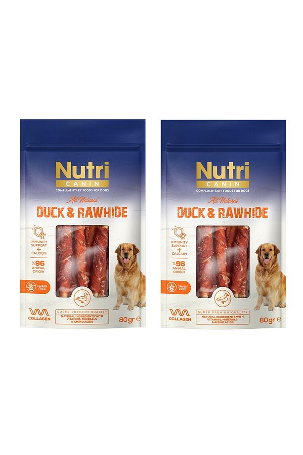 Rawhide Kemik Ördekli Köpek Ödülü 80 Gr. X 2 Adet - 1