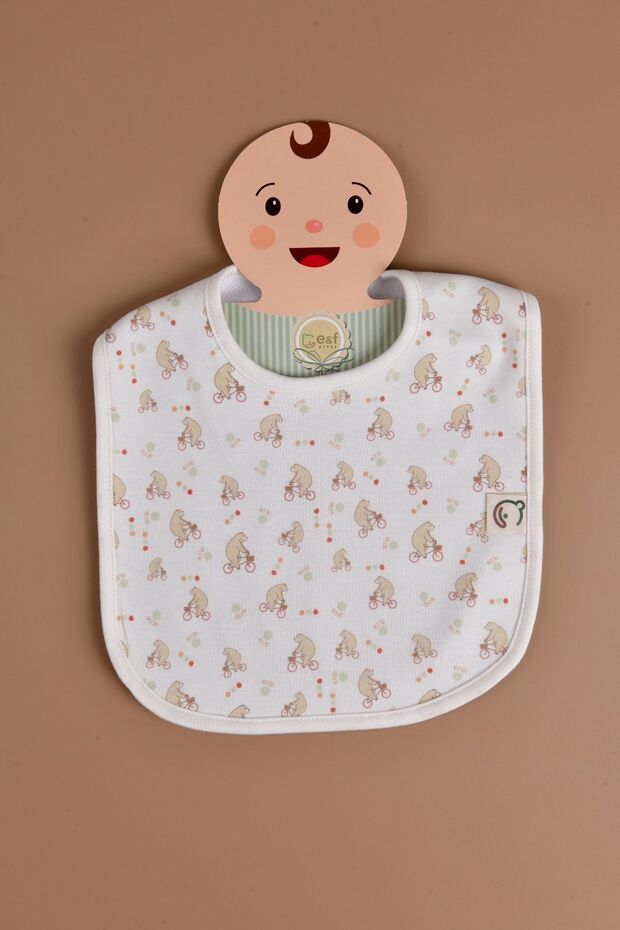 مريلة مقاومة للسوائل بتصميم تيدي بير - 1