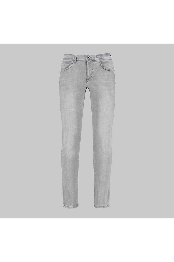 Intervıew Midas Slim Fit Gri Kot Pantolon - 1
