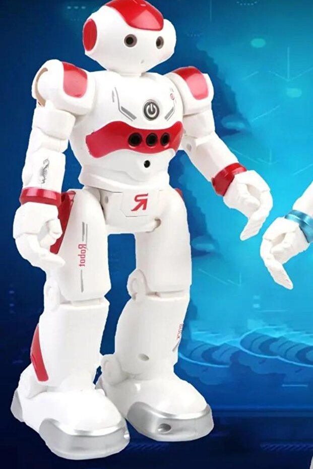 Oyuncak Uzaktan Kumandalı Robot El Sensörlü Şarjlı Moonwalk Yürüyen Hareketli Robot - 6