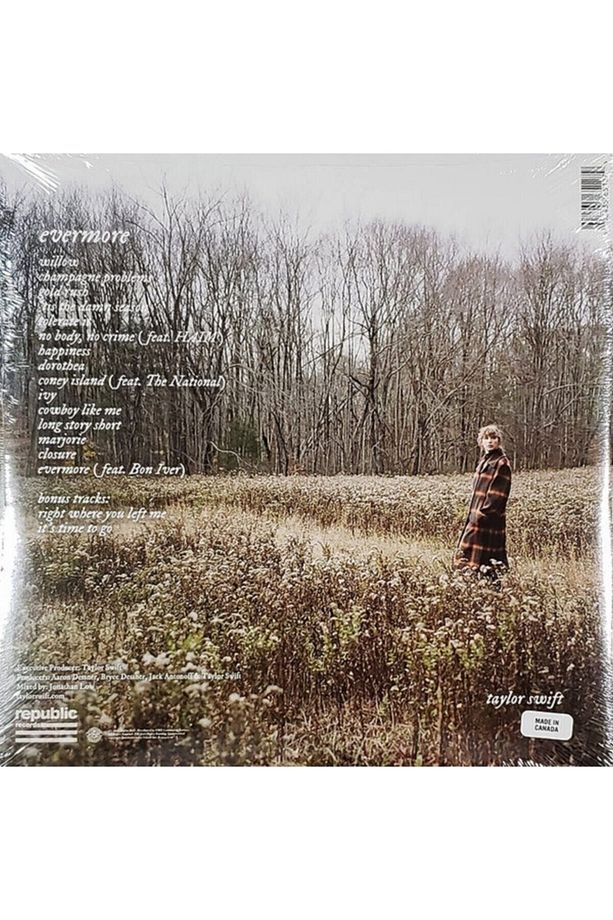Taylor Swift Evermore (COLOURED VİNYL) Plak - 2