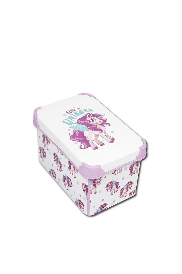 Style Box Unicorn Desenli 3 Parça Dekoratif Saklama Kutusu Seti - 3