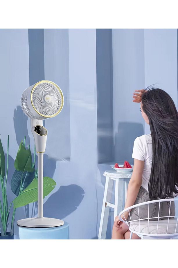 90cm Fan Led Ekranlı Kumandalı Vantilatör Ayarlanabilir 3 Farklı Boy CVR-MX45 - 6