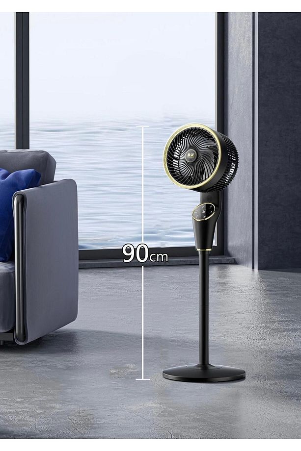 90cm Fan Led Ekranlı Kumandalı Vantilatör Ayarlanabilir 3 Farklı Boy CVR-MX45 - 4
