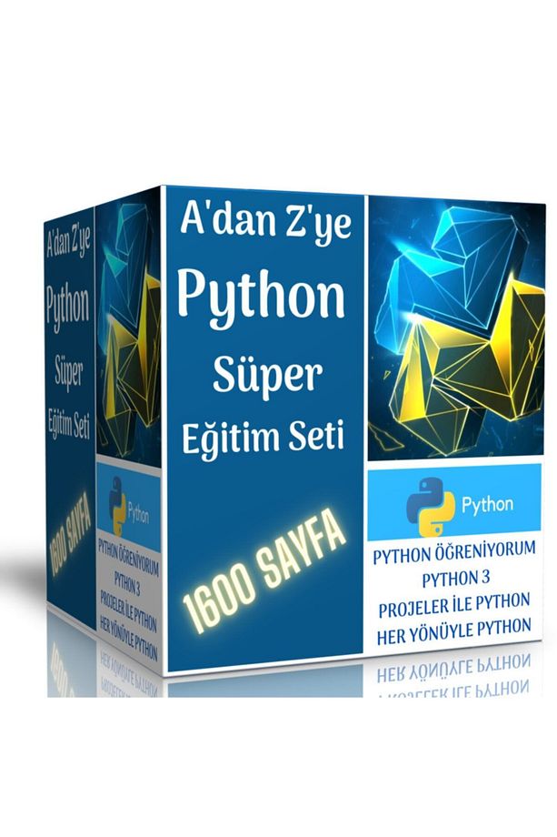 Python Öğreten Süper Eğitim Seti (4 Süper Kitap) - 1