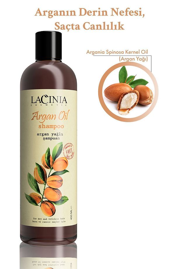 Argan Yağlı Şampuan 400ml - 4