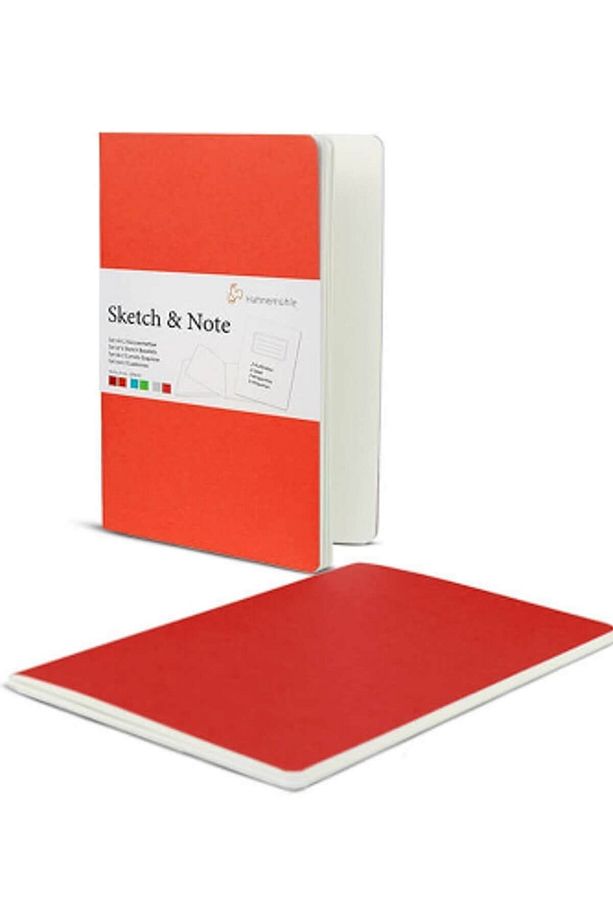 Sketch & Note 2`li Defter 125 Gr. A4 Kırmızı/turuncu - 1