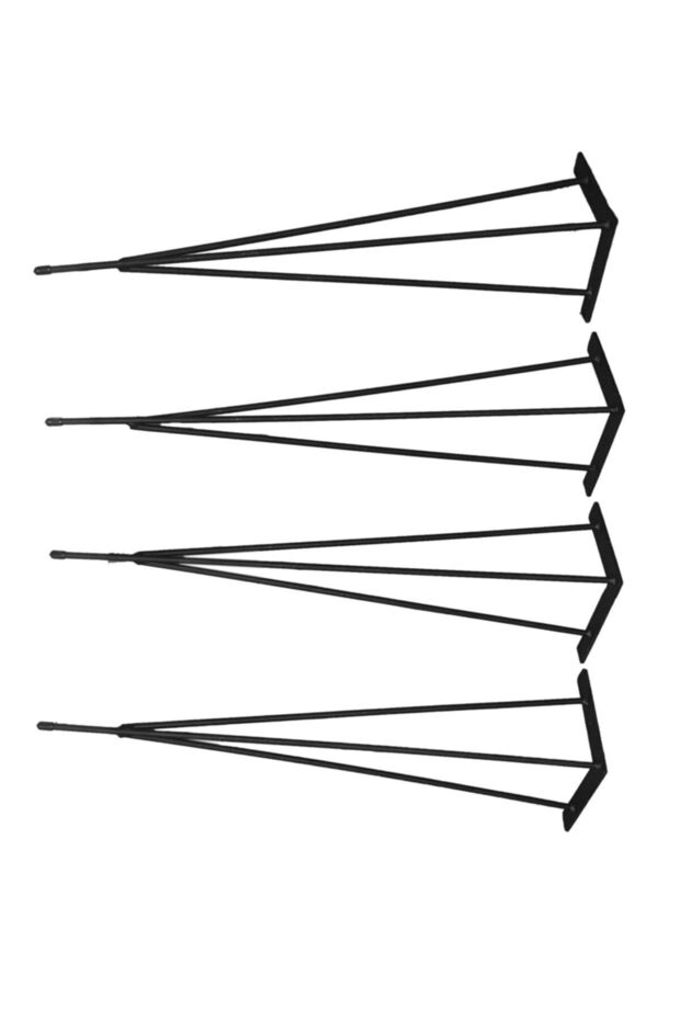 Klump Metal Firkete Ayak Masa Ayağı 4 Adet - 1