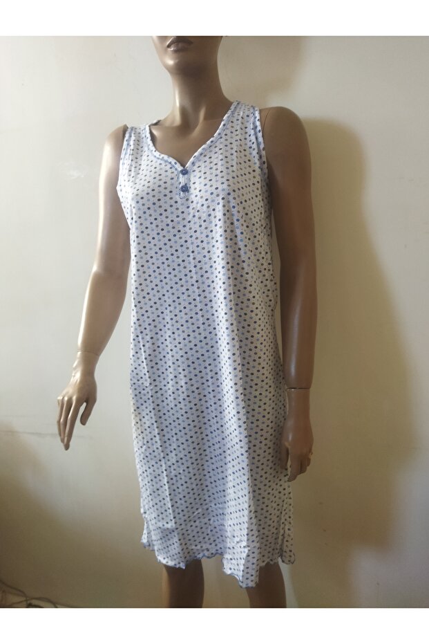 Baskılı Gecelik-Elbise - 3