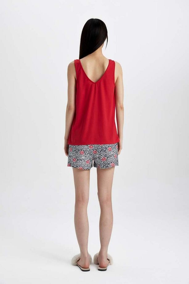 Fall In Love Pijama Takımı Kolsuz Üst Şort B8682ax24sm - 3