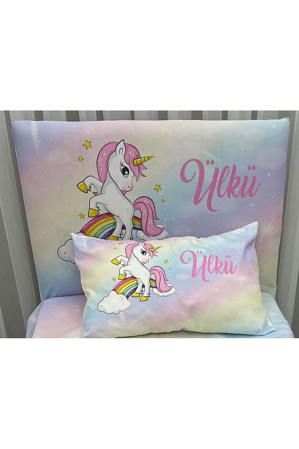 Bulut ve Unicorn Baza Başlık KILIFI - 1
