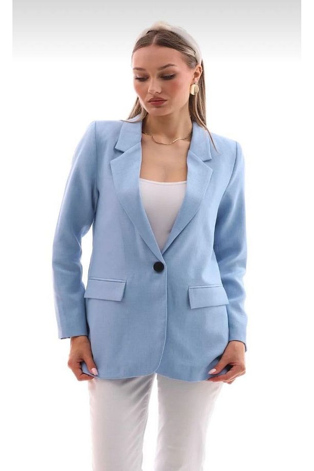 BLAZER TEK DÜĞME CEKET - 3