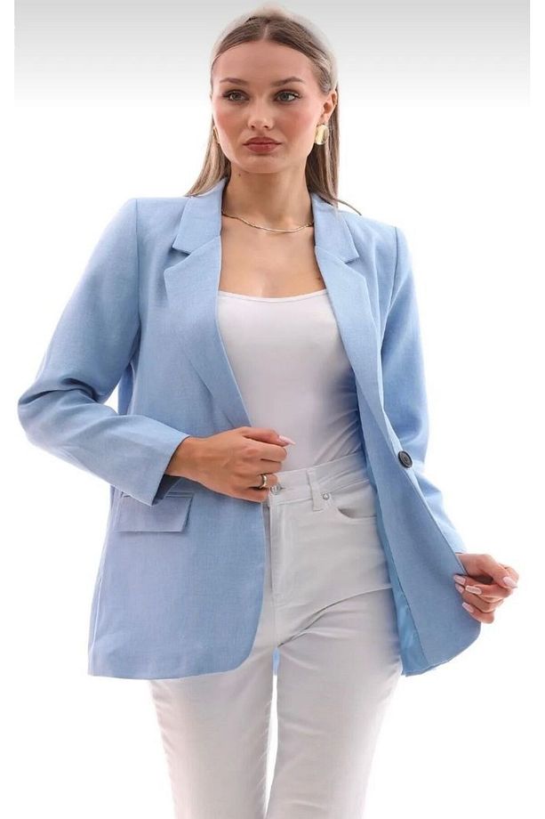BLAZER TEK DÜĞME CEKET - 1