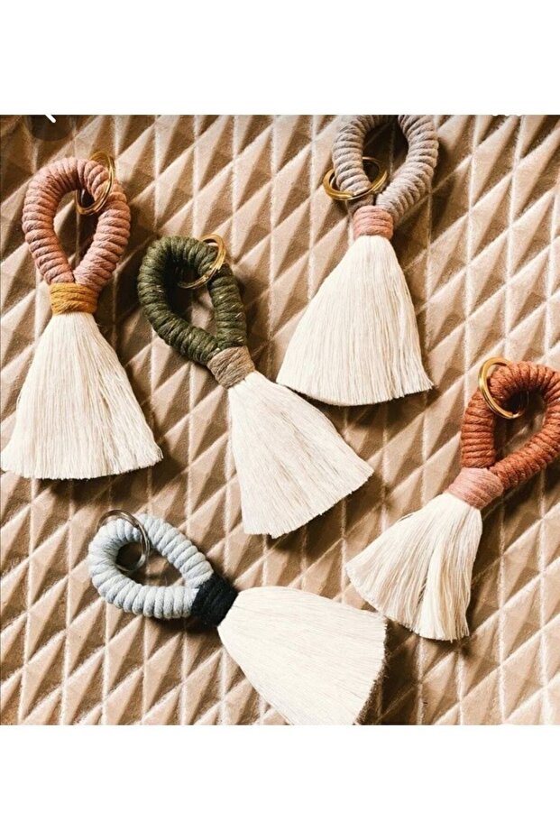 Breloc din macrame (15 bucăți) - 1
