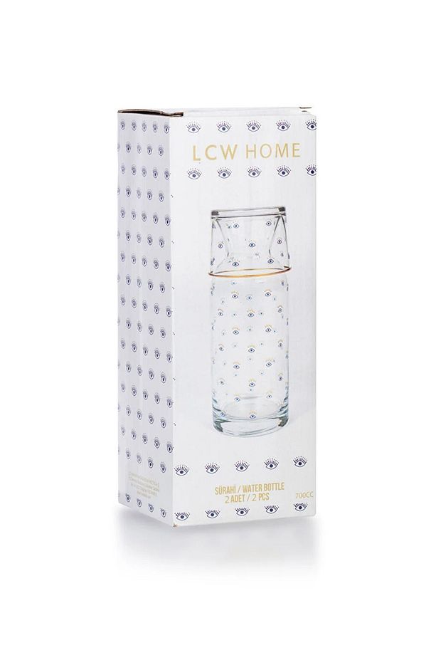 LCW HOME Baskılı Bardaklı Sürahi 700 ML - 5