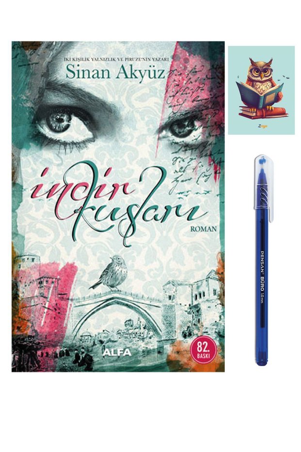 incir Kuşları - Sinan Akyüz 9786051064390 Pensan Office Blue Ballpoint Pen