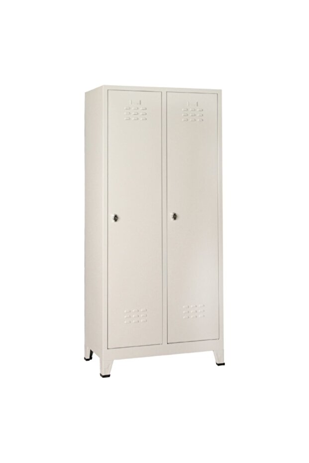 Gri Standart 2'li Soyunma Dolabı - 1