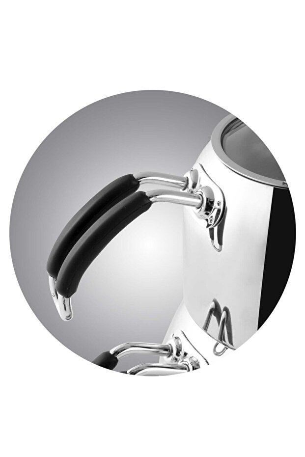 Modern Midi Çelik Çaydanlık Takımı - 4