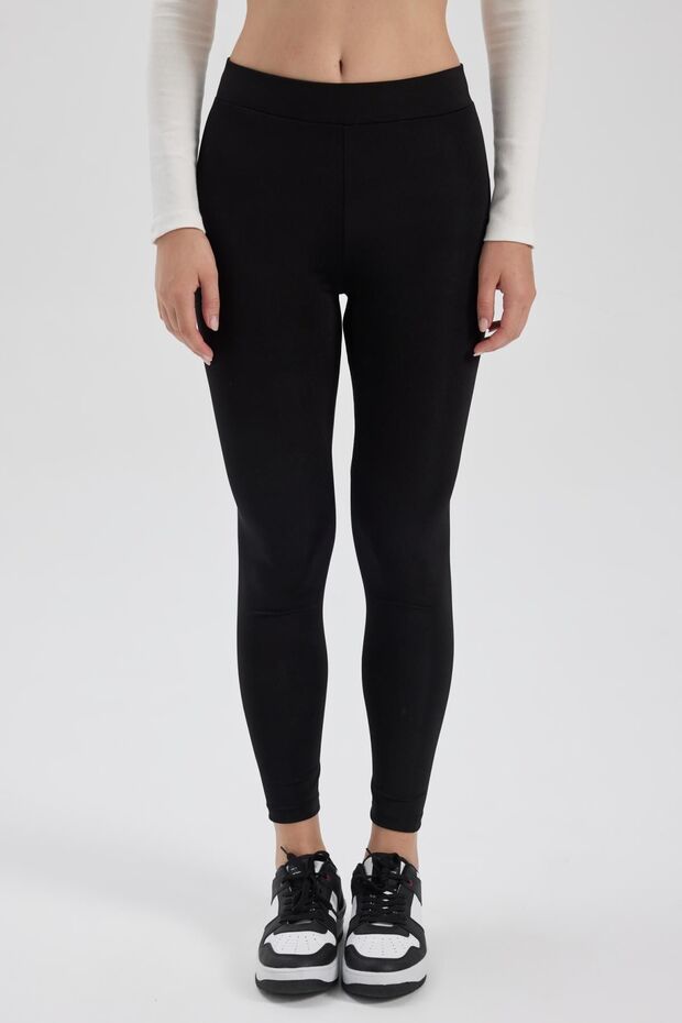 Coool Basic Düz Uzun Tayt B5437ax23au - 4