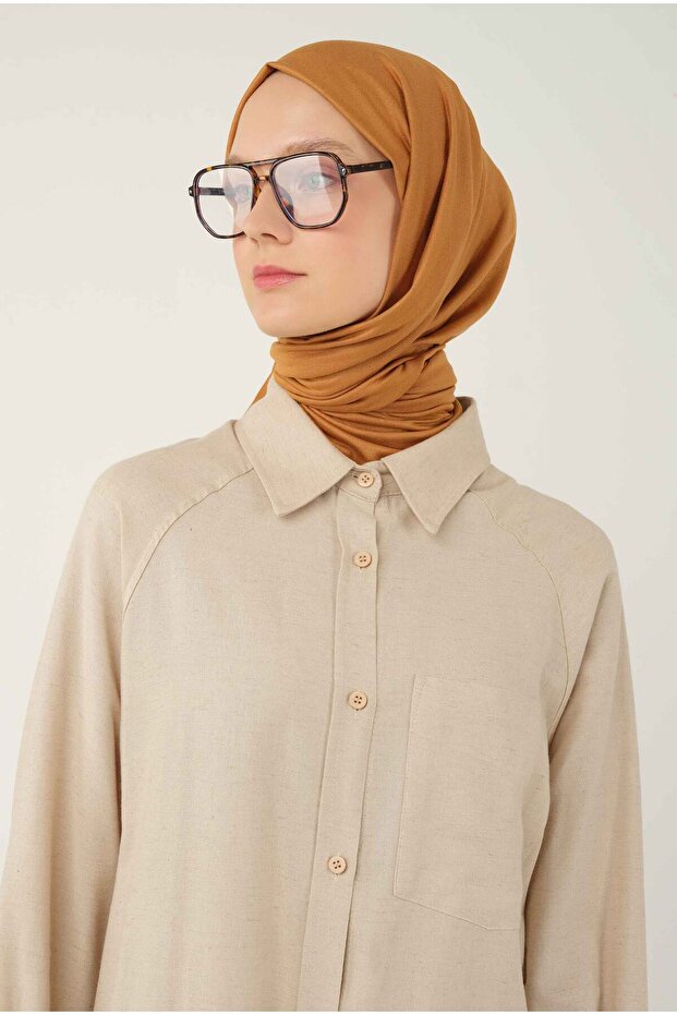 Penye Şal Hardal - 2