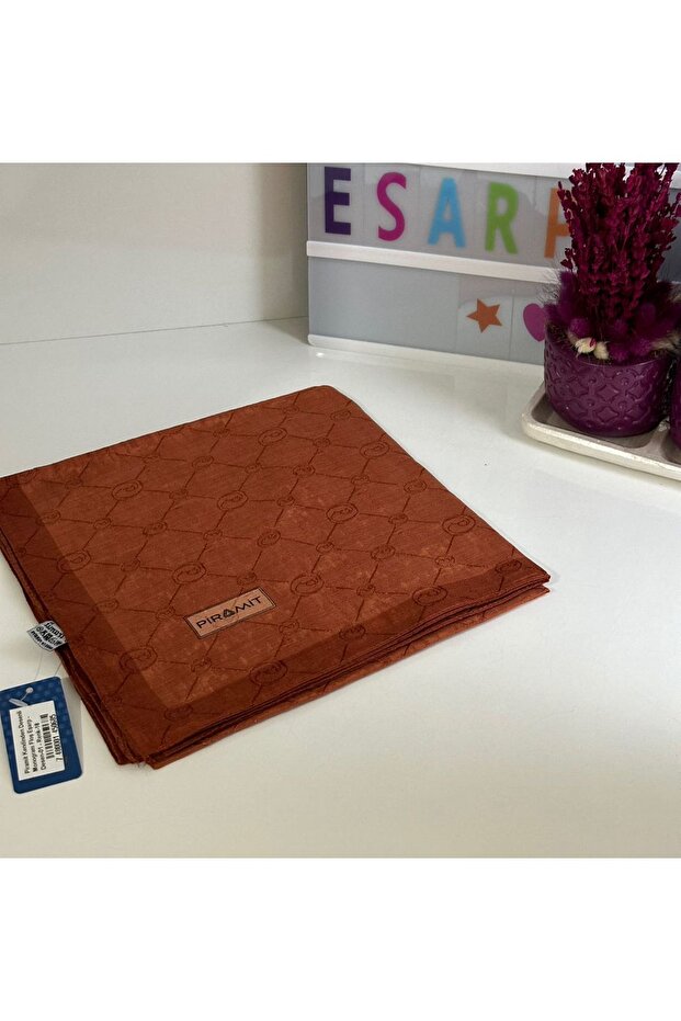 MONOGRAM FLOŞ EŞARP - 1