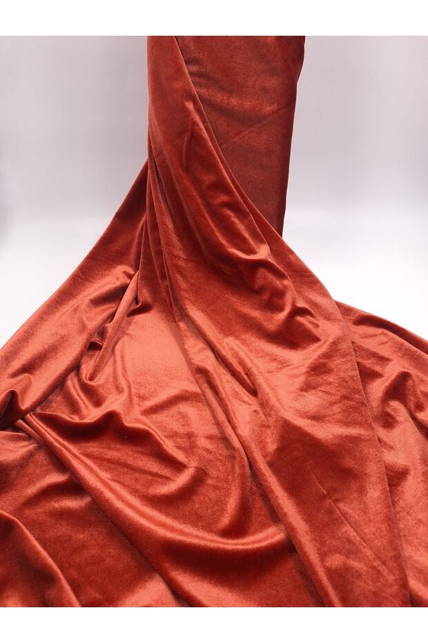 İpek Kadife Kumaş - 6