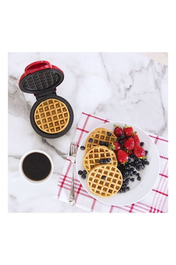 Mini Waffle Makinesi, Yapışmaz Yüzey, Eşit Isıtma - 2