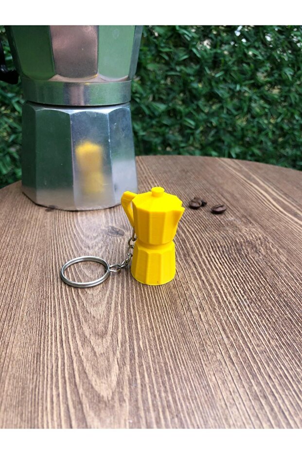 MokaPot Shaped keychain 3D Print - 6