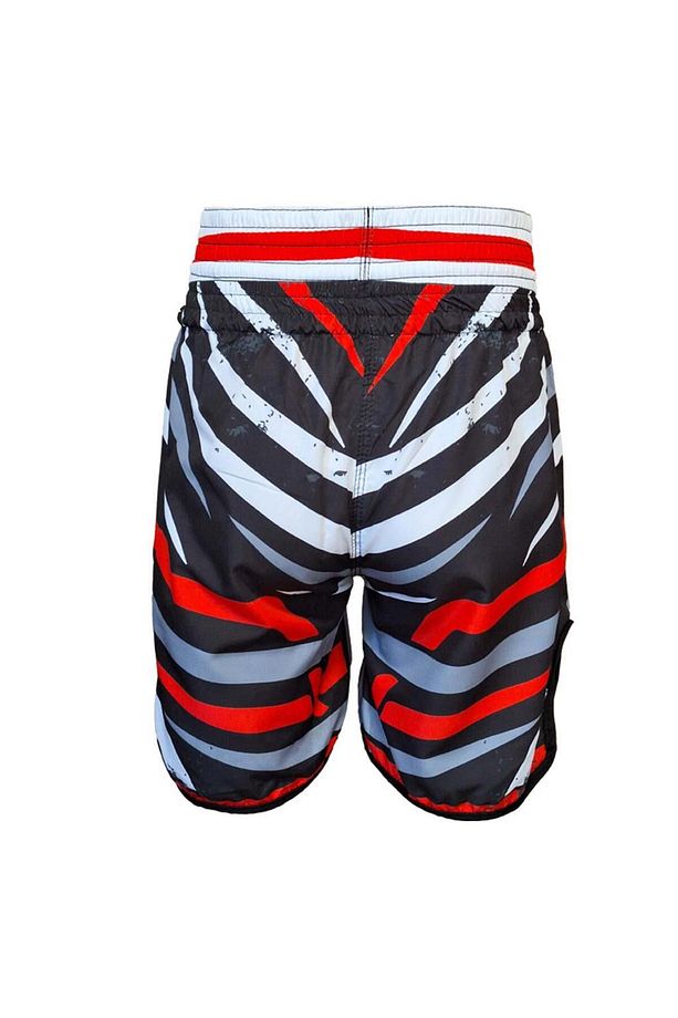 KB242 Kick Boks Şortu Kick Boxing Antrenman Şortu Dijital Baskılı Desenli Şort - 7