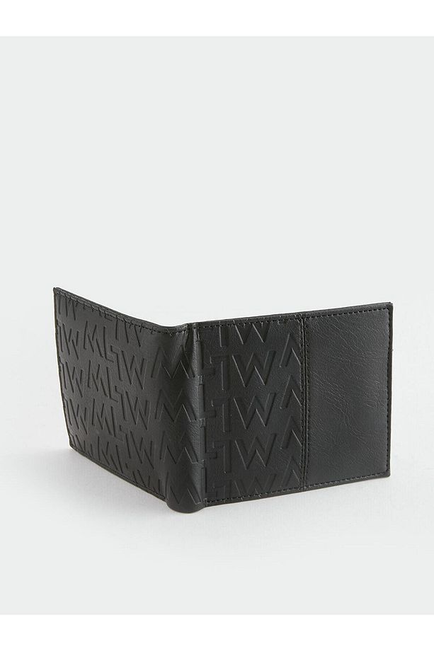 LCW ACCESSORIES Siyah Deri Görünümlü Erkek Cüzdan - 3