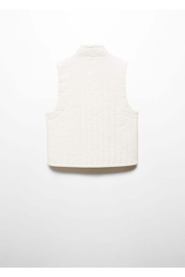 Çiçek işlemeli yelek - 3