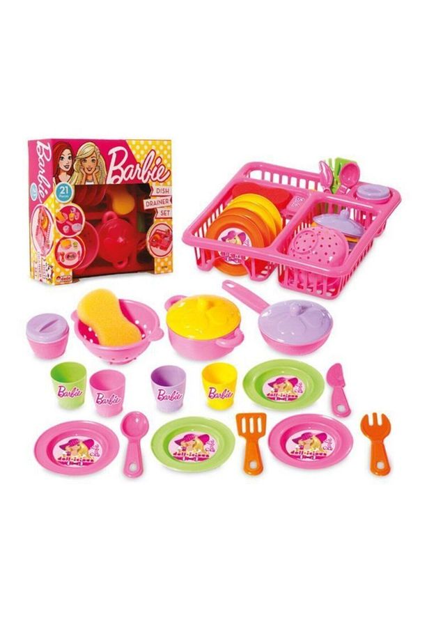 Barbie Şef Mutfak Set Kız Çocuk Oyuncak Mutfak Seti-01503 - 4