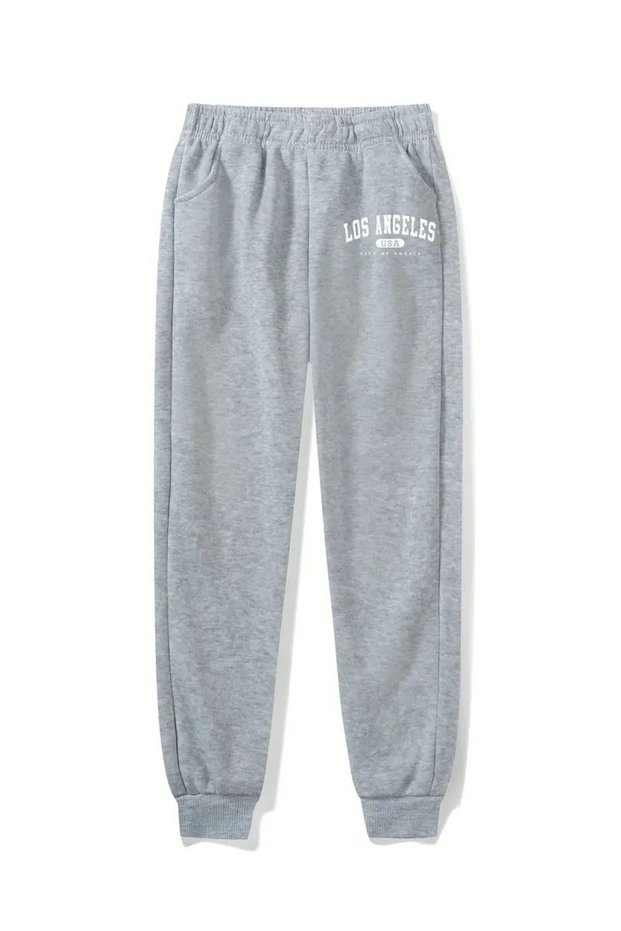 Boys/girls' SwEatPants - PrintEd and Elastic LEgs